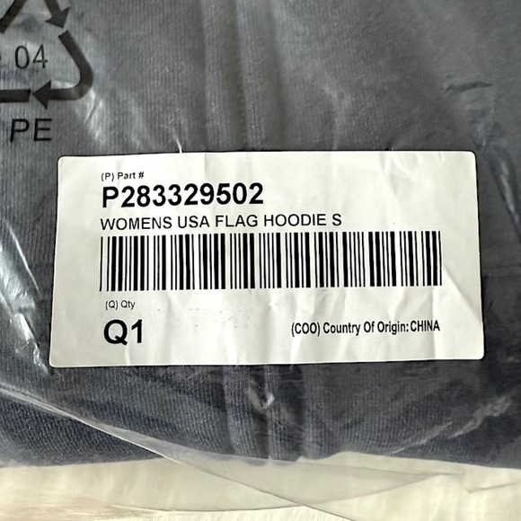 Indian Motorcycle Women’s USA Flag Hoodie, Navy - Small (NWT/NIP) - Picture 8 of 8